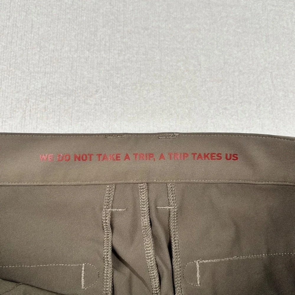 Rhone Pants Mens 30 Commuter Performance Chino Brown Classic Taupe Golf